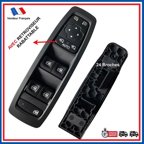 Bouton leve vitre pour - bouton,